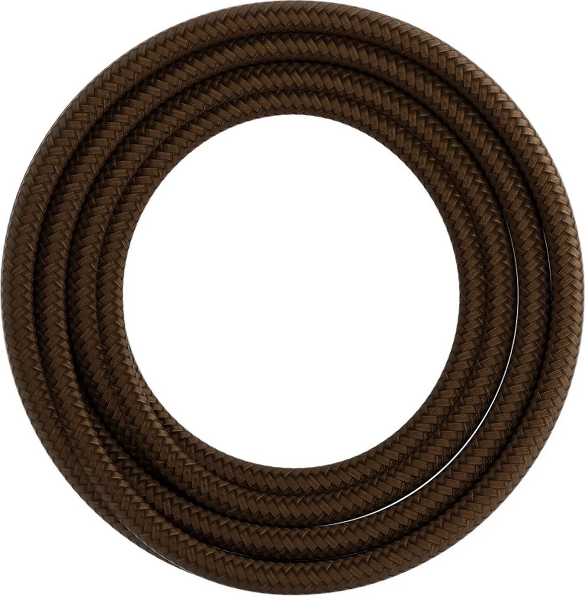 Calex Textielsnoer 2-aderig 1.5m - Bruin