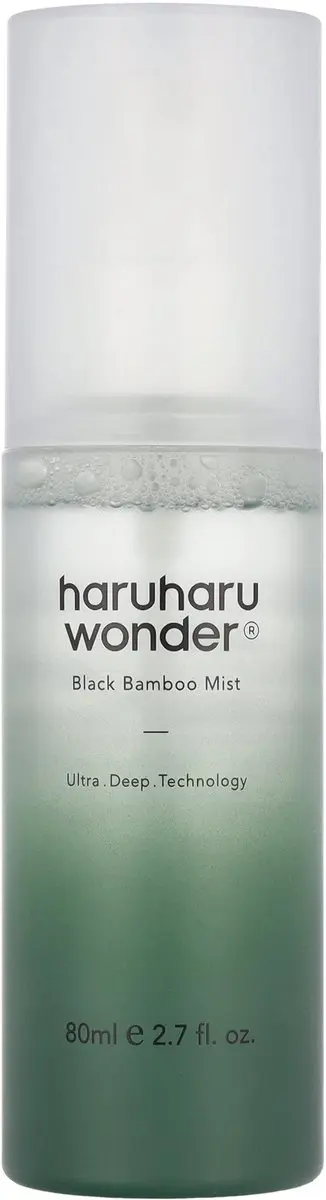 Haruharu Wonder Black Bamboo Mist Hydraterende Pletmolen 80ml