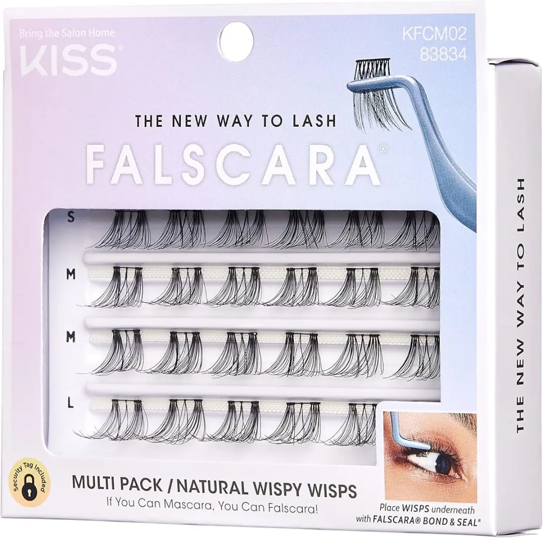 Kiss Wimpers Falscara Natural Wispy Wisps Multipack