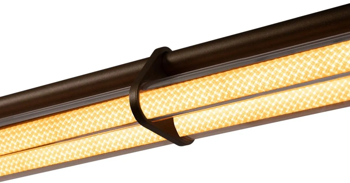 Lucide Janderin Hanglamp - LED 33W CCT Champagne - Handbewegingssensor