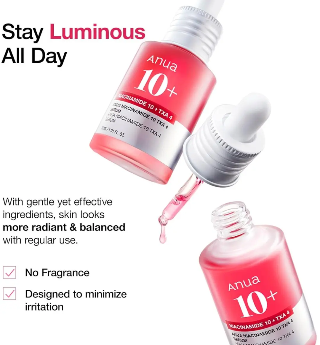 Anua Niacinamide 10% + TXA Serum 30ml