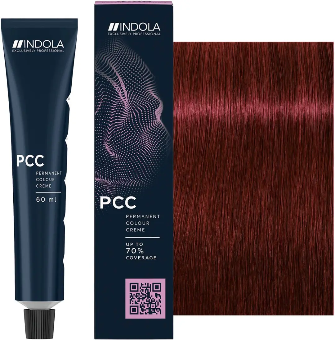 Indola Profession Caring Color 5.66 Permanent Haarkleur 60ml - Rood