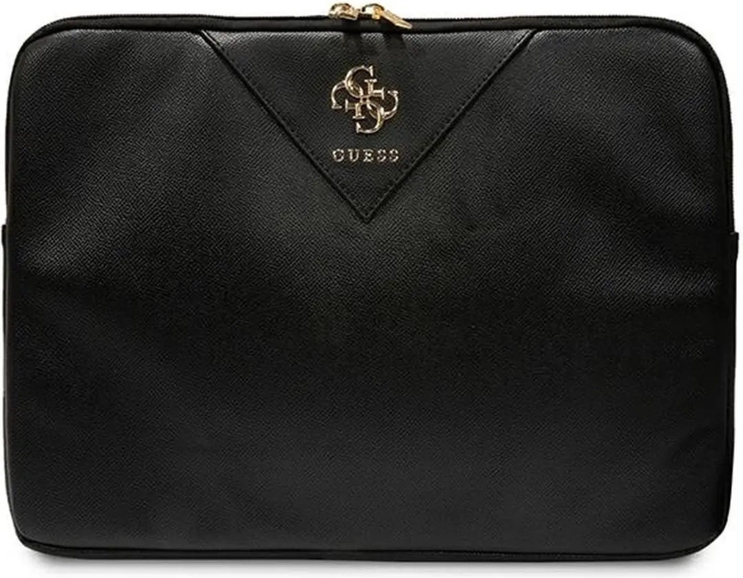 GUESS Triangle 4G Laptoptas GUCS14ZPGSTEGK - 14" - Zwart - afbeelding 6 van 6