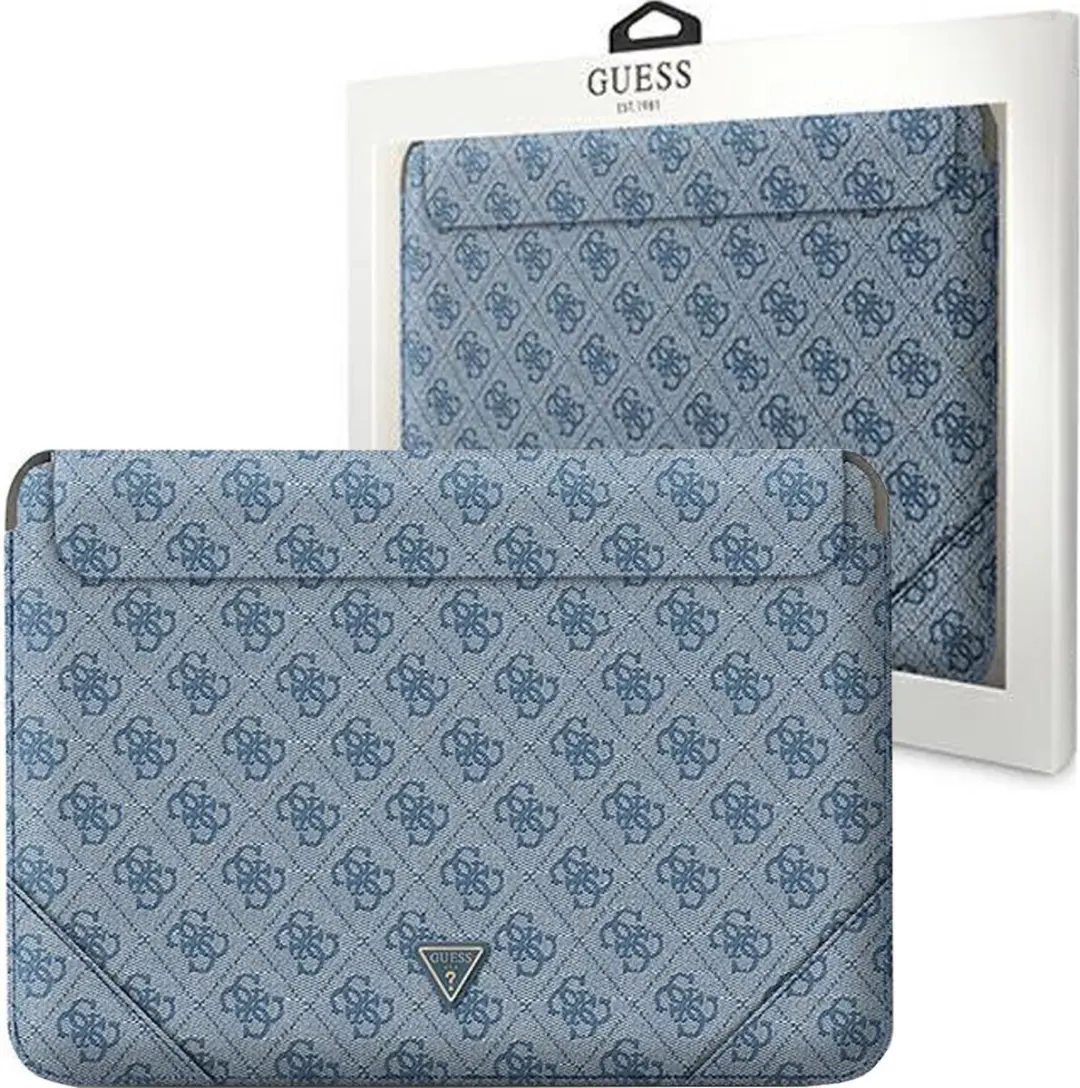 Guess 4G Triangle Laptoptas GUCS14P4TB - 14 inch - Blauw