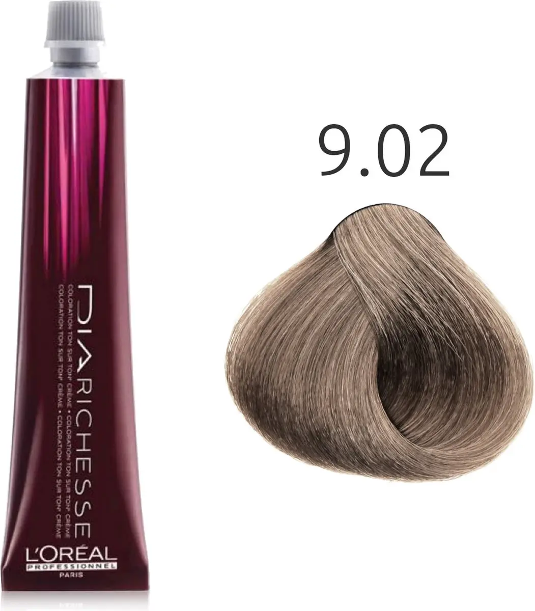 L'Oréal Professionnel Dia Richesse Haarverf 50ml - 9.02 Midden Bruin