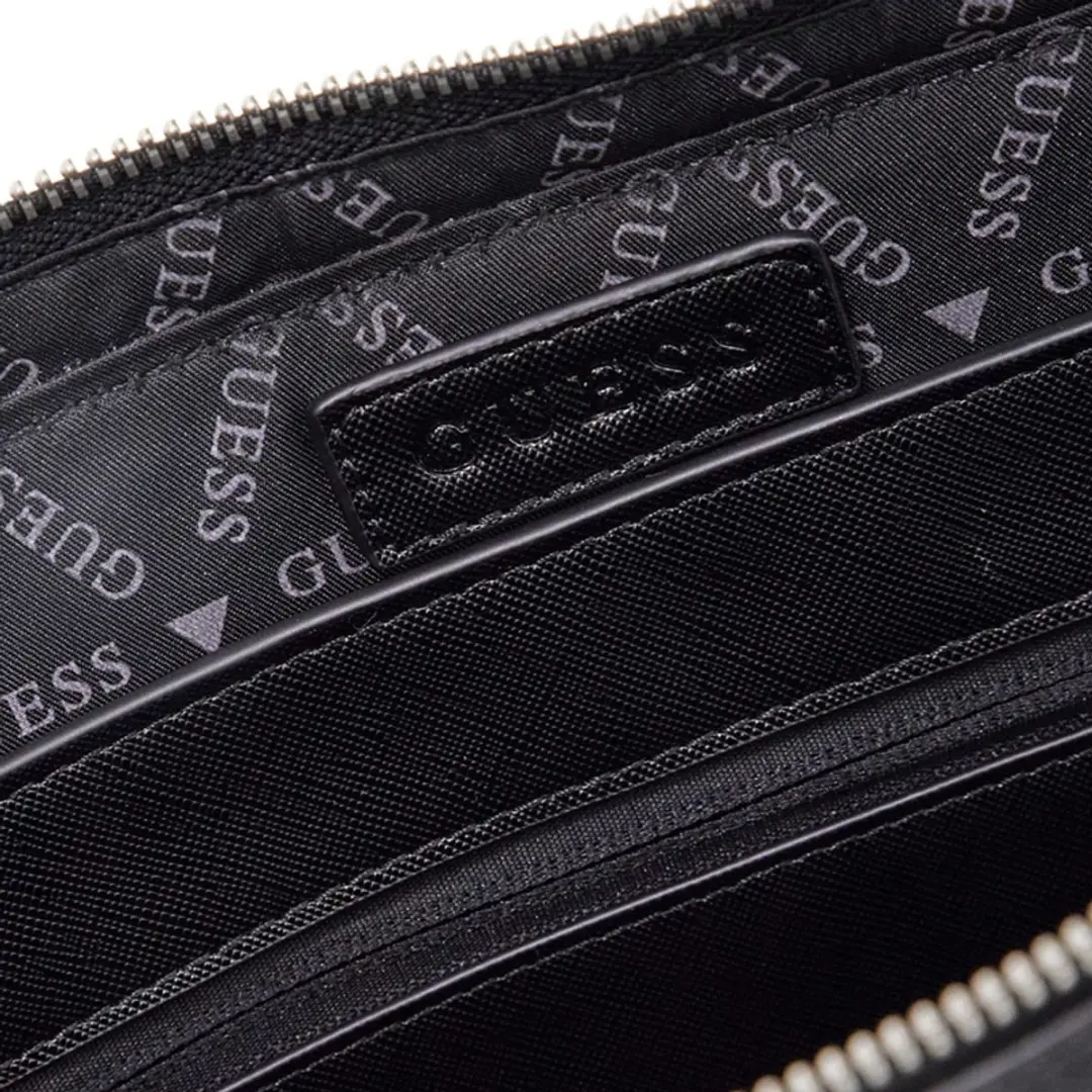 Guess Laptoptas Crtsa 15 inch - 11 Vakken - Zwart
