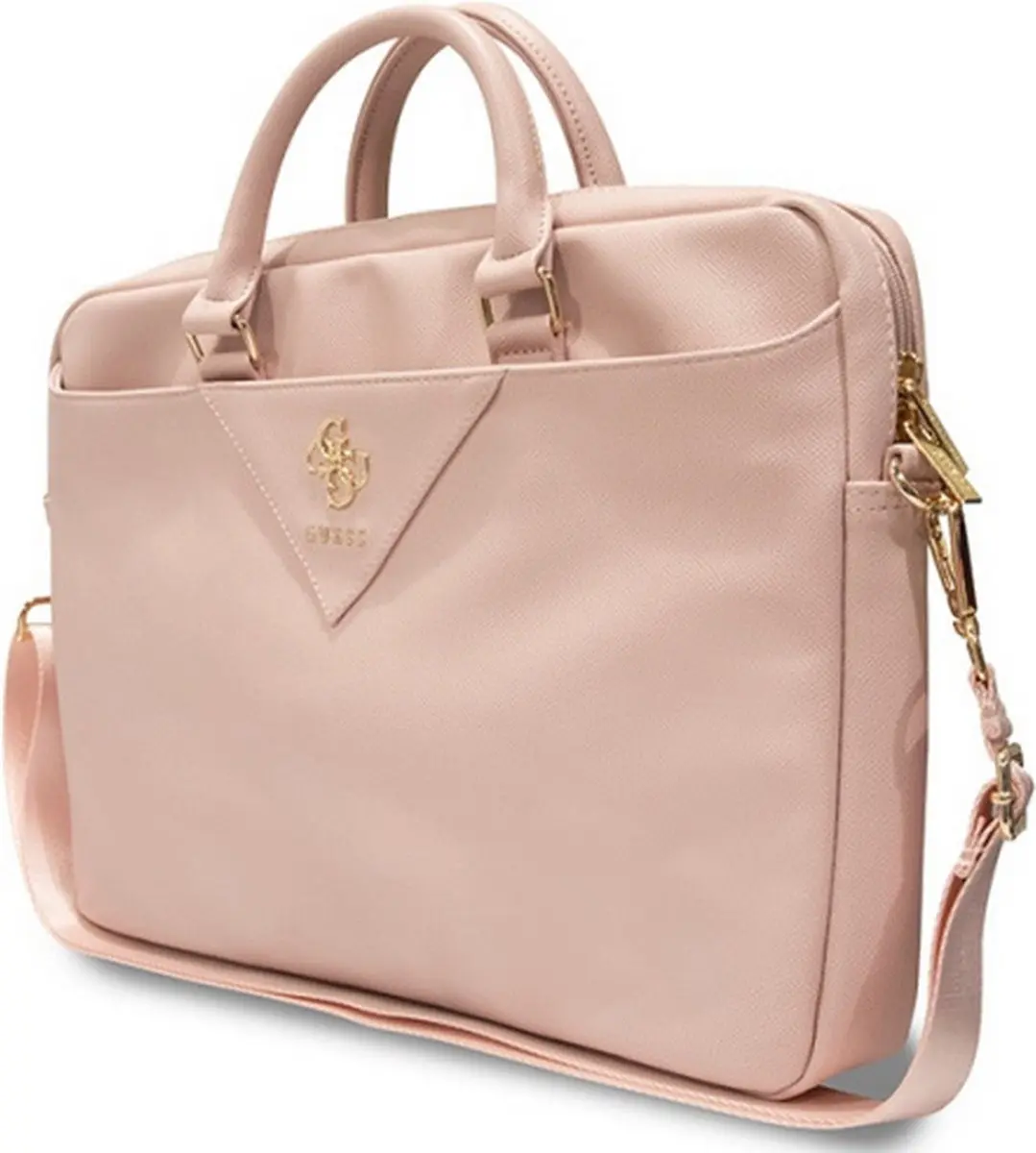 GUESS Triangle Big 4G Laptoptas GUCB15ZPGSTEGP - 16" - Roze