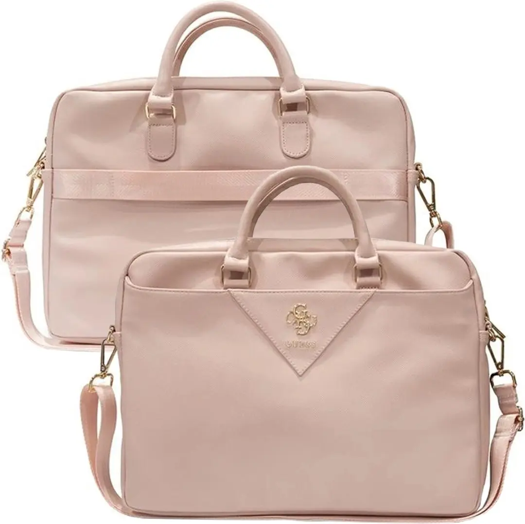 GUESS Triangle Big 4G Laptoptas GUCB15ZPGSTEGP - 16" - Roze