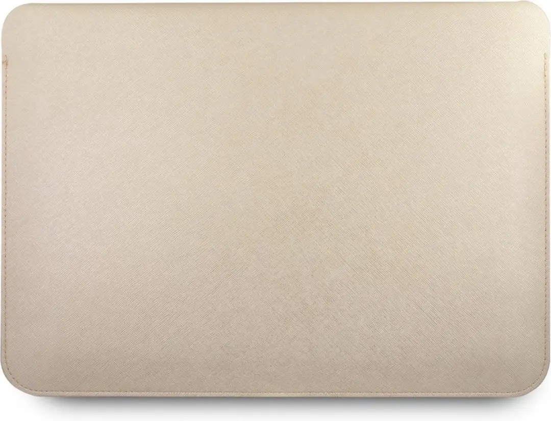 GUESS Saffiano Vintage Laptoptas 13-14" - Goud