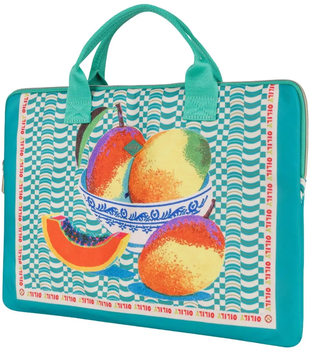 Oilily Laptop Sleeve Loulou Deep Green