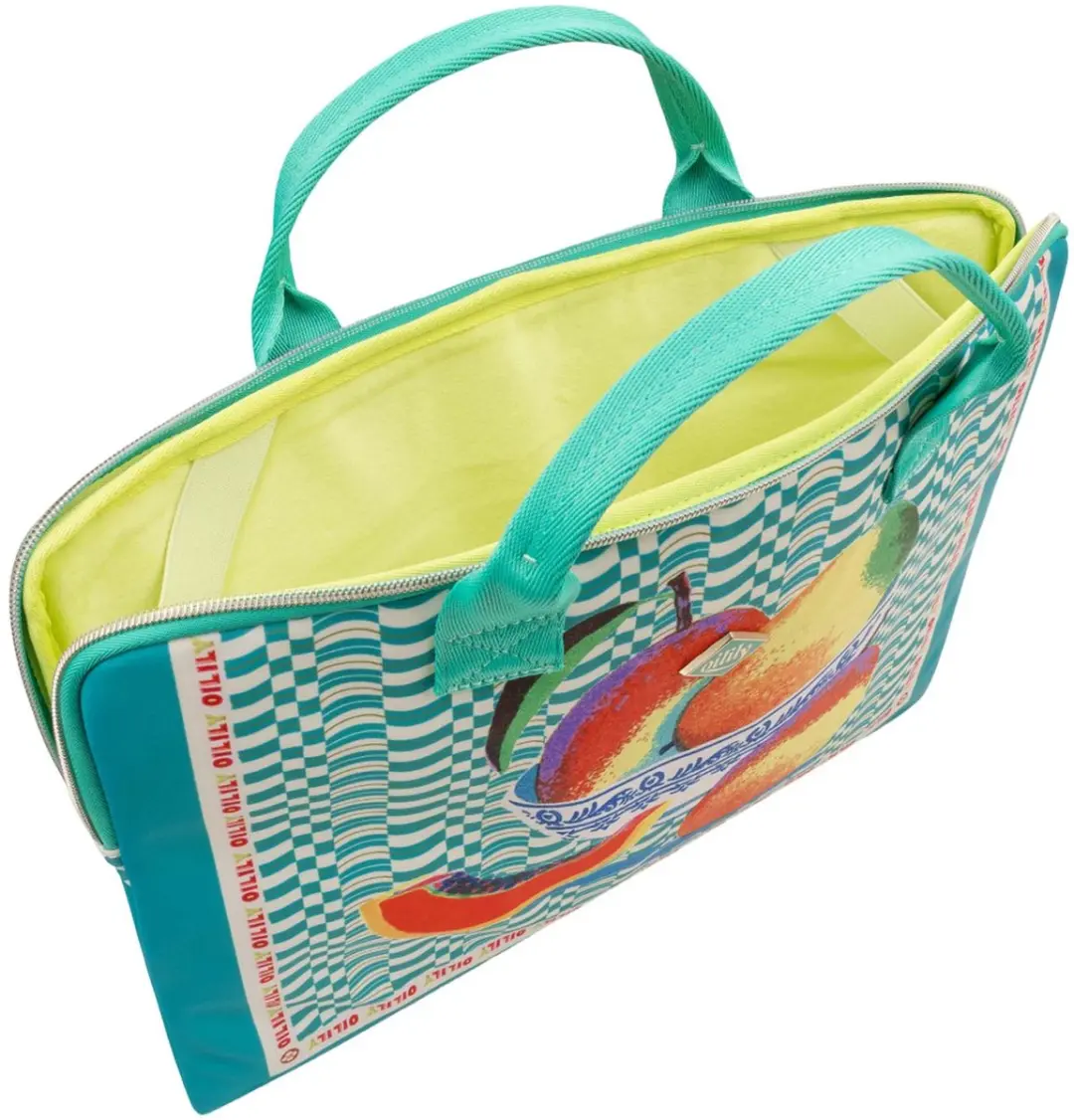 Oilily Laptop Sleeve Loulou Deep Green - 15 inch