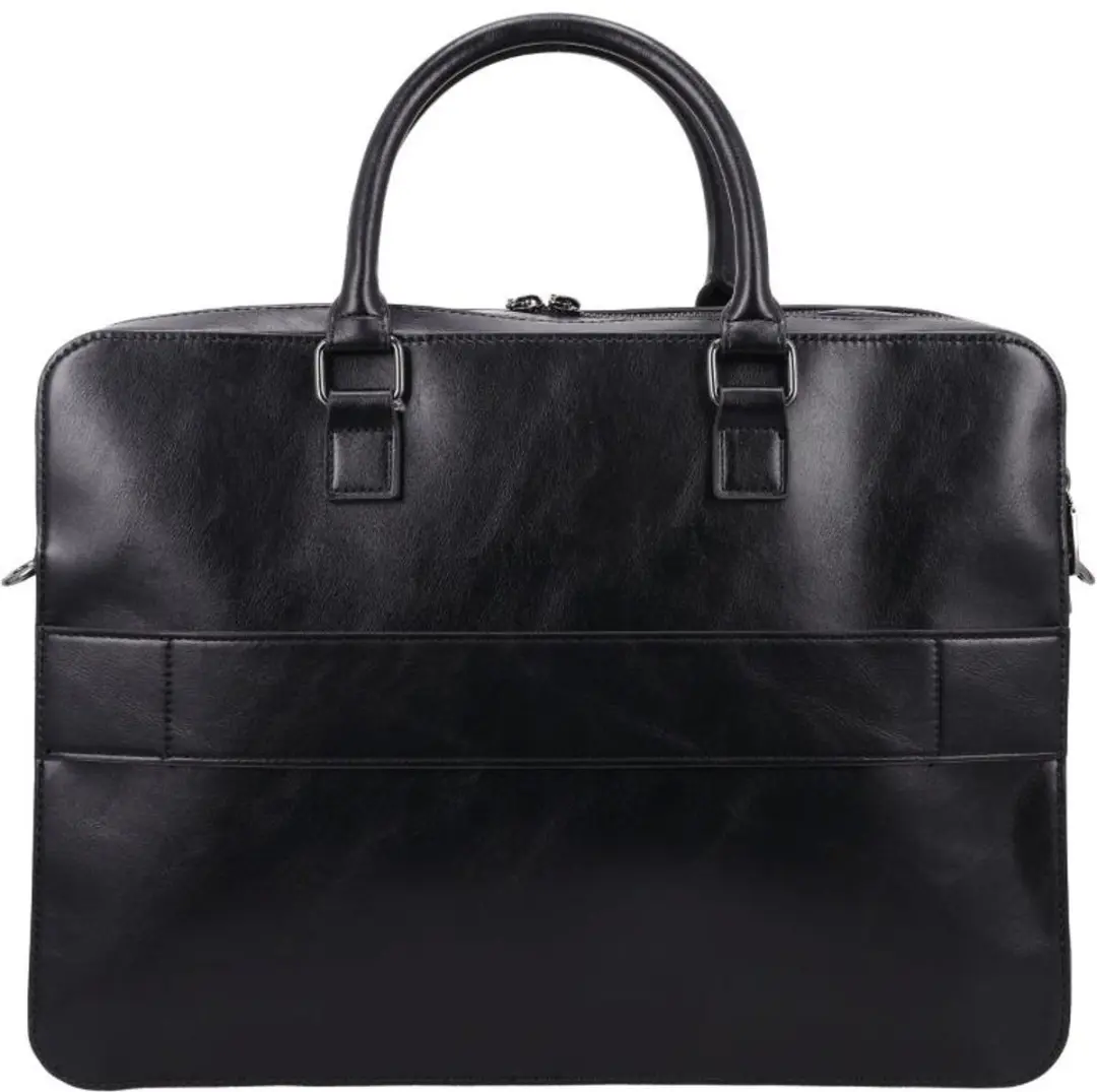 Guess Boston Laptoptas 17 inch - 9 Vakken - Zwart