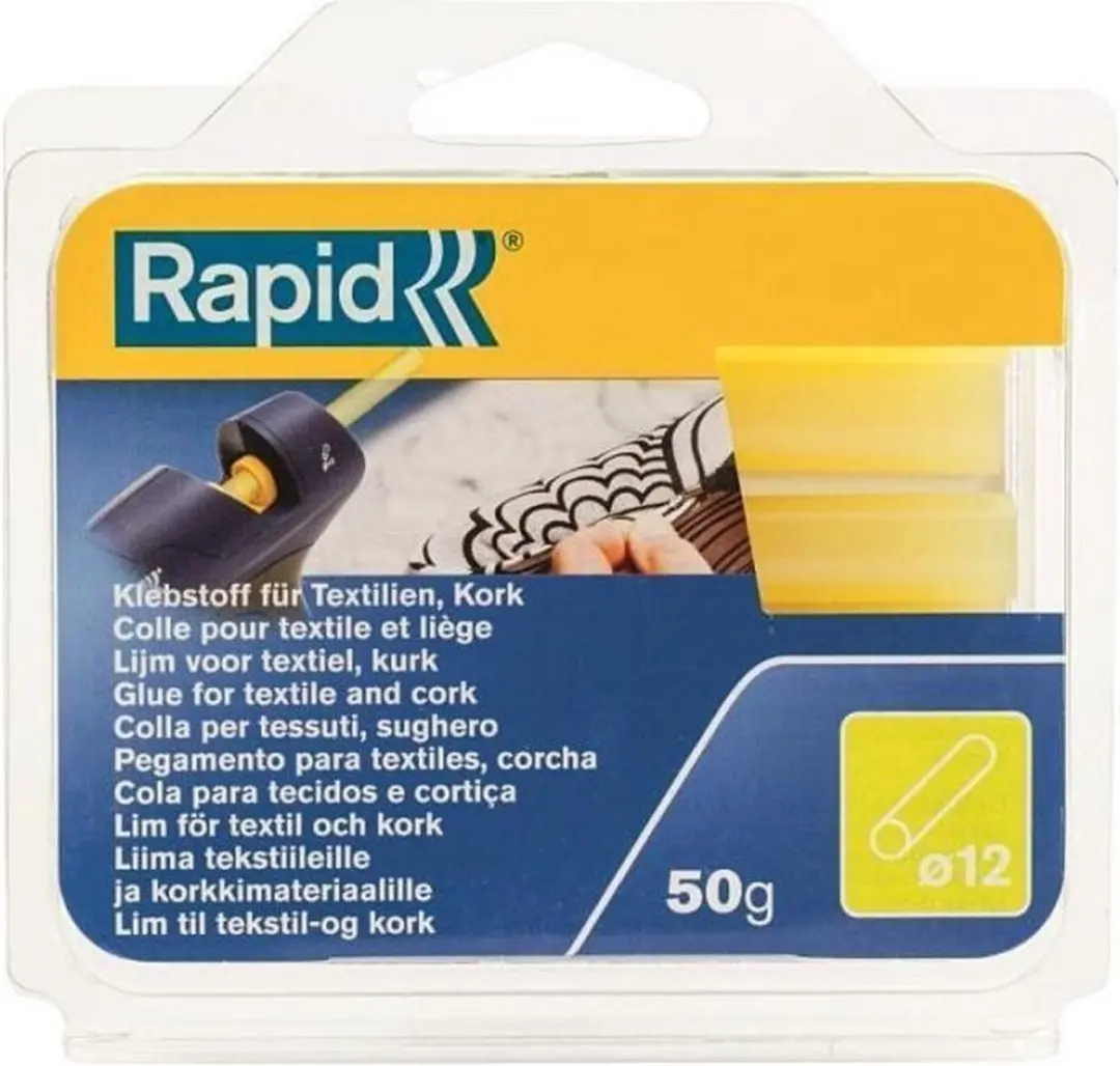 Rapid Lijmstick Textiel/Kurk 12mm