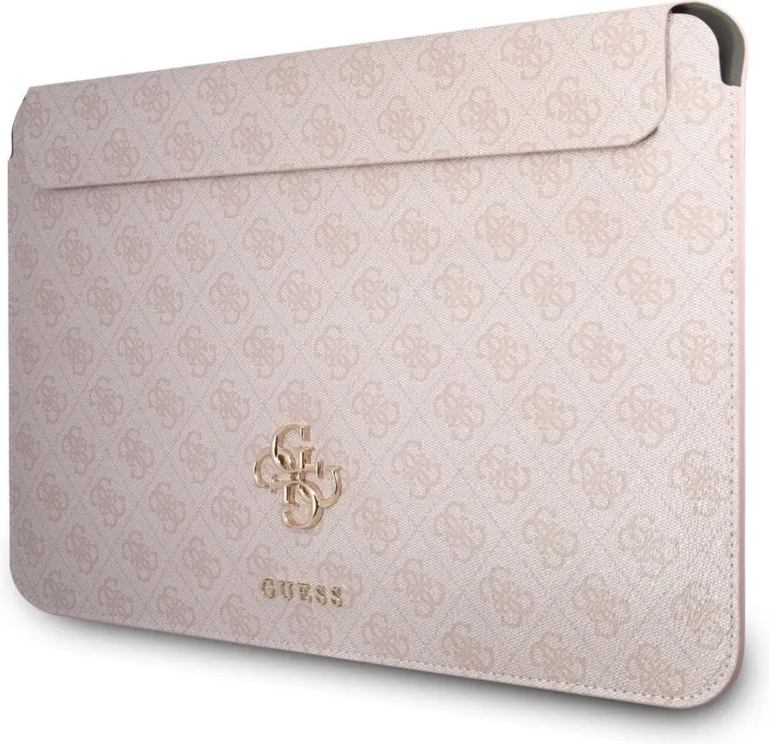 GUESS 13.3 Inch Laptophoes Roze - PU Leer - 3666339005351