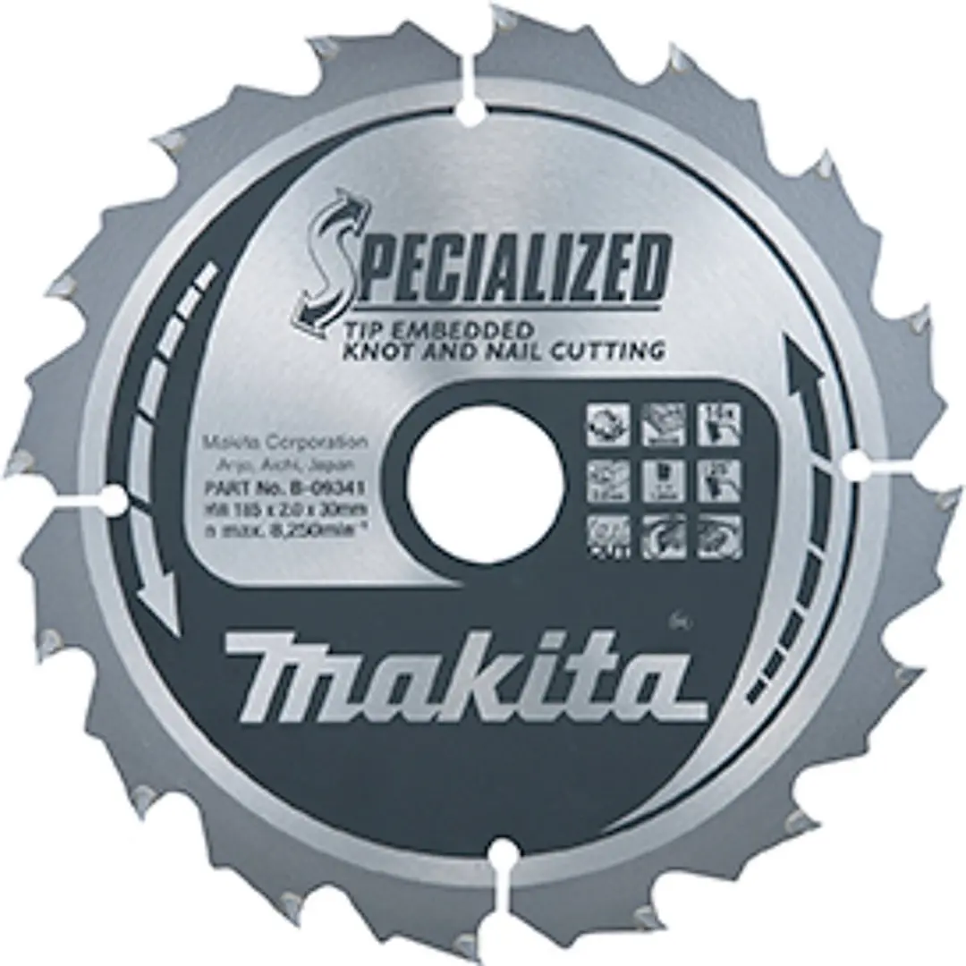 Makita B-33130 Zaagblad 235mm - 24 Tanden