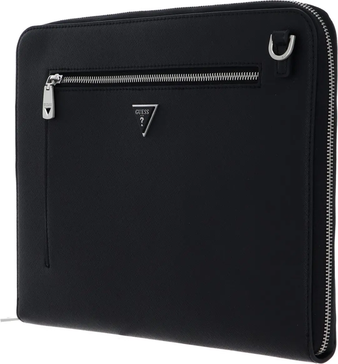 Guess Laptoptas Crtsa 13" - 6 Vakken - Zwart