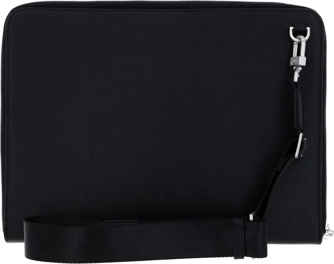 Guess Laptoptas Crtsa 13" - 6 Vakken - Zwart