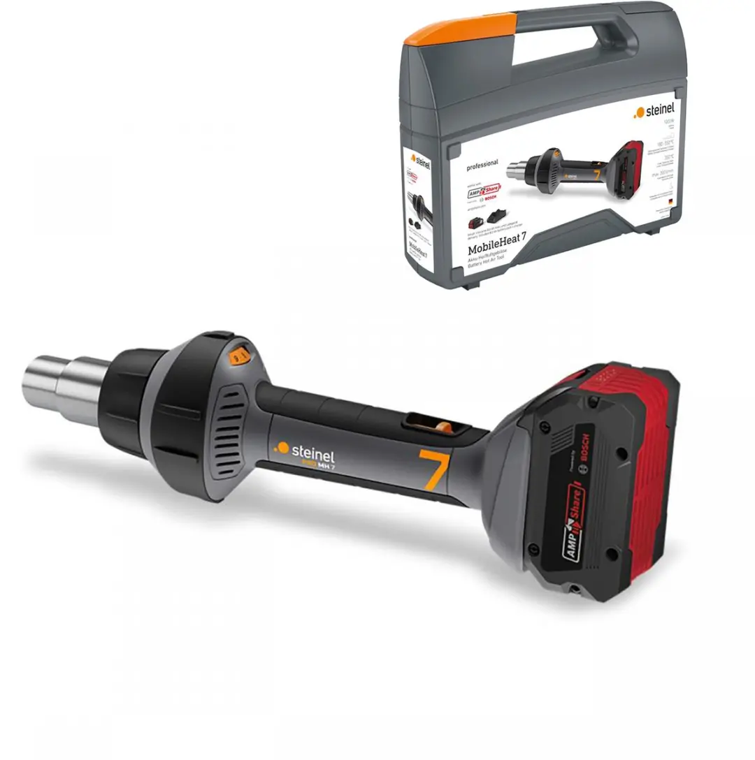 Steinel MH 7 Heteluchtpistool 1000W - met accu & oplader
