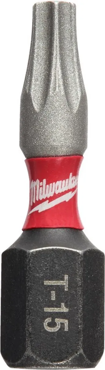Milwaukee Shockwave TX15 Schroefbits - 2 Stuks
