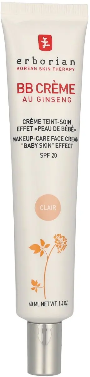 Erborian BB Cream Au Ginseng SPF20 Clair - 40ml - afbeelding 6 van 6