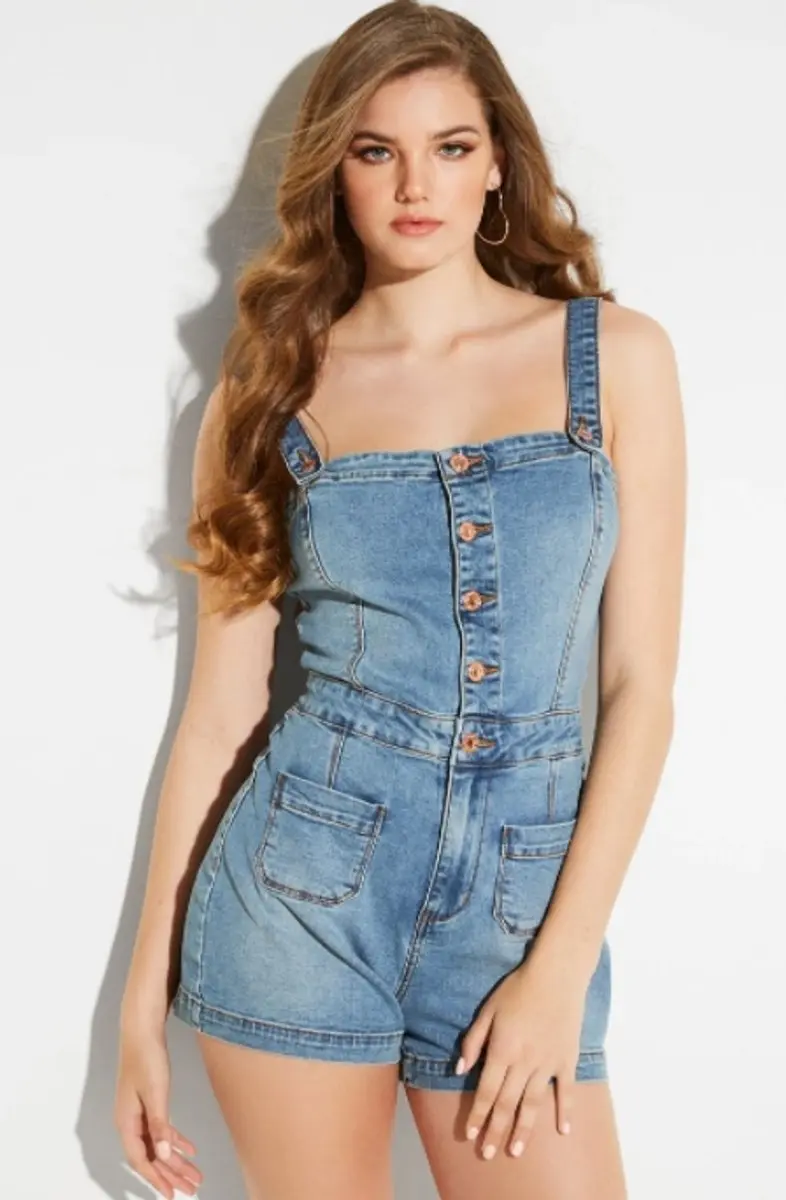 Guess Dames Tuinbroek Maat M