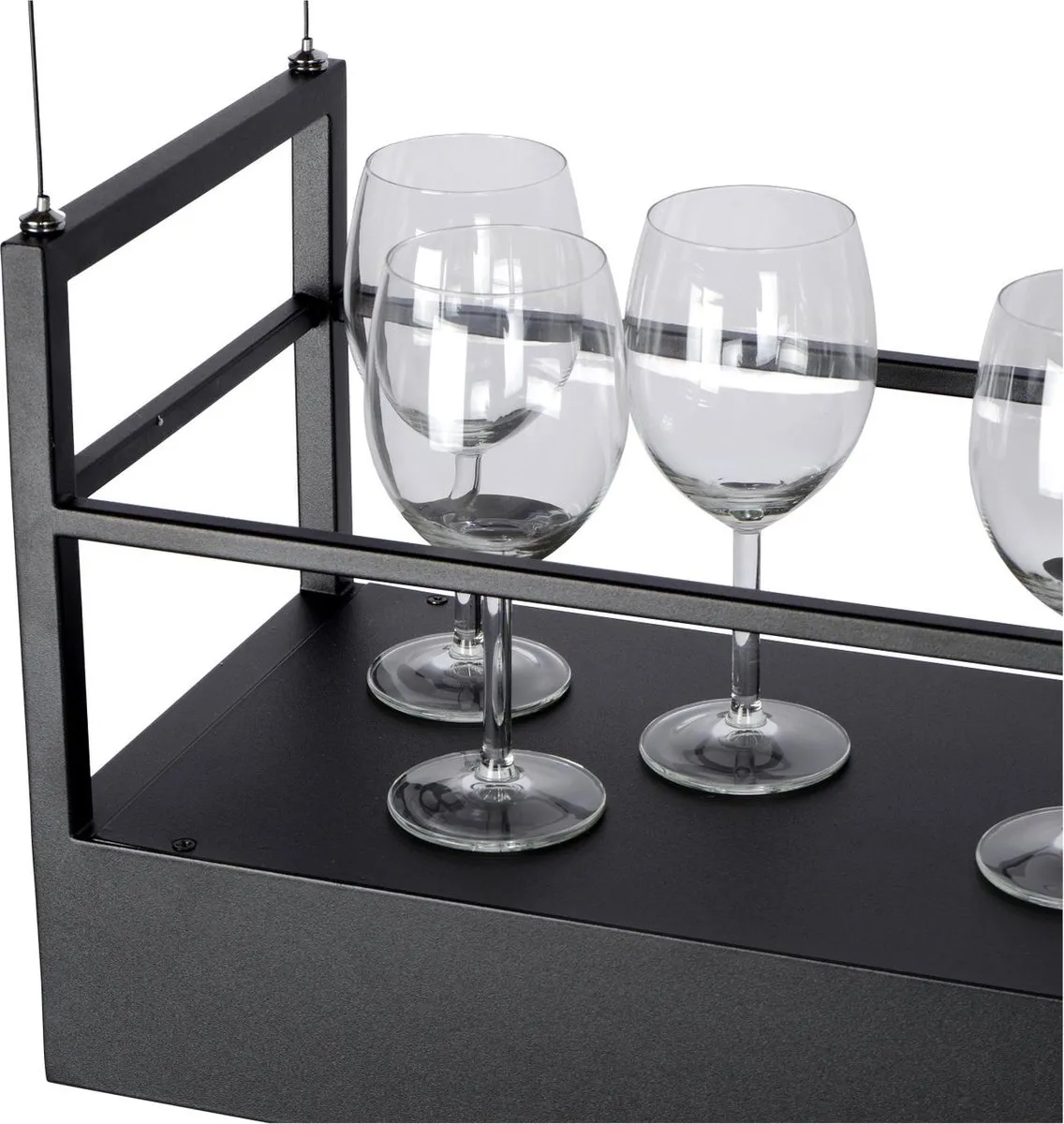 Lucide MIRAVELLE - Hanglamp - 6xGU10 - Zwart