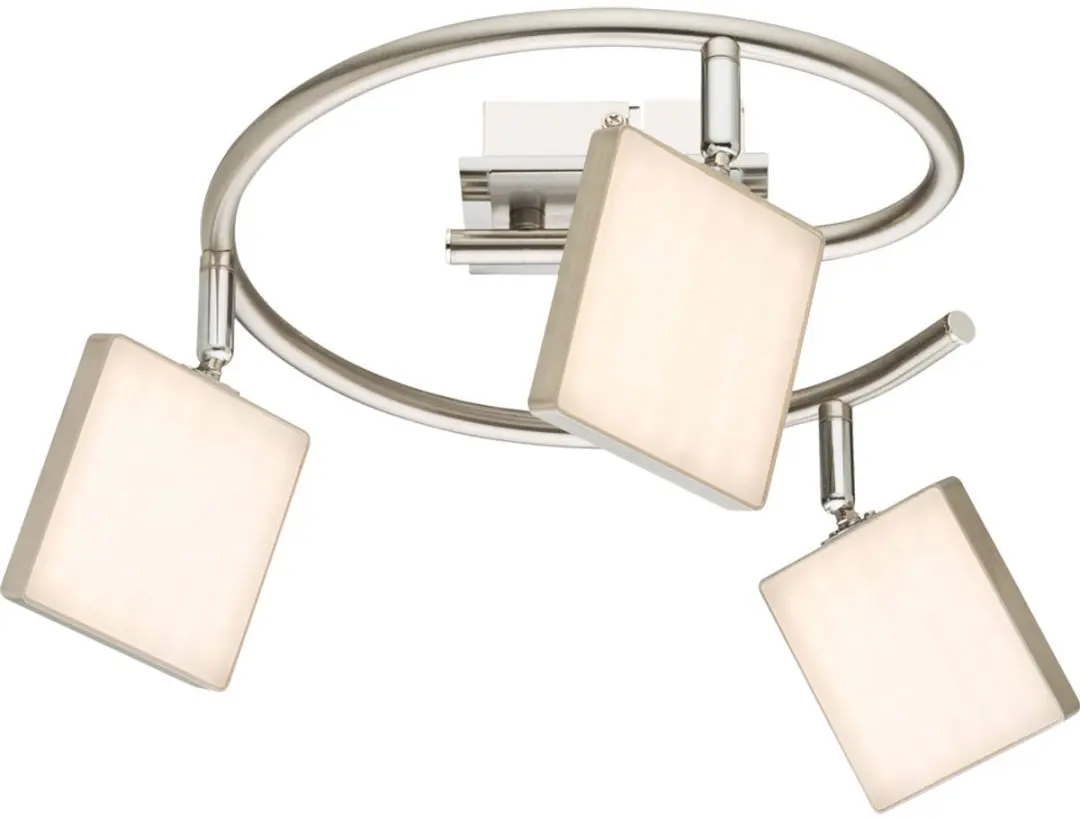 Globo Plafondlamp Spotrondell 3x6W LED