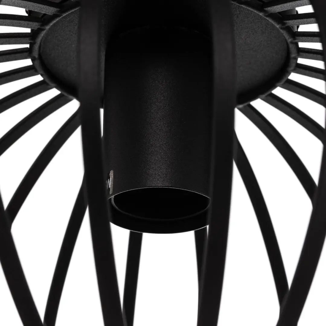 Lindby Plafondlamp 1 Licht E27 - 30cm - Zwart