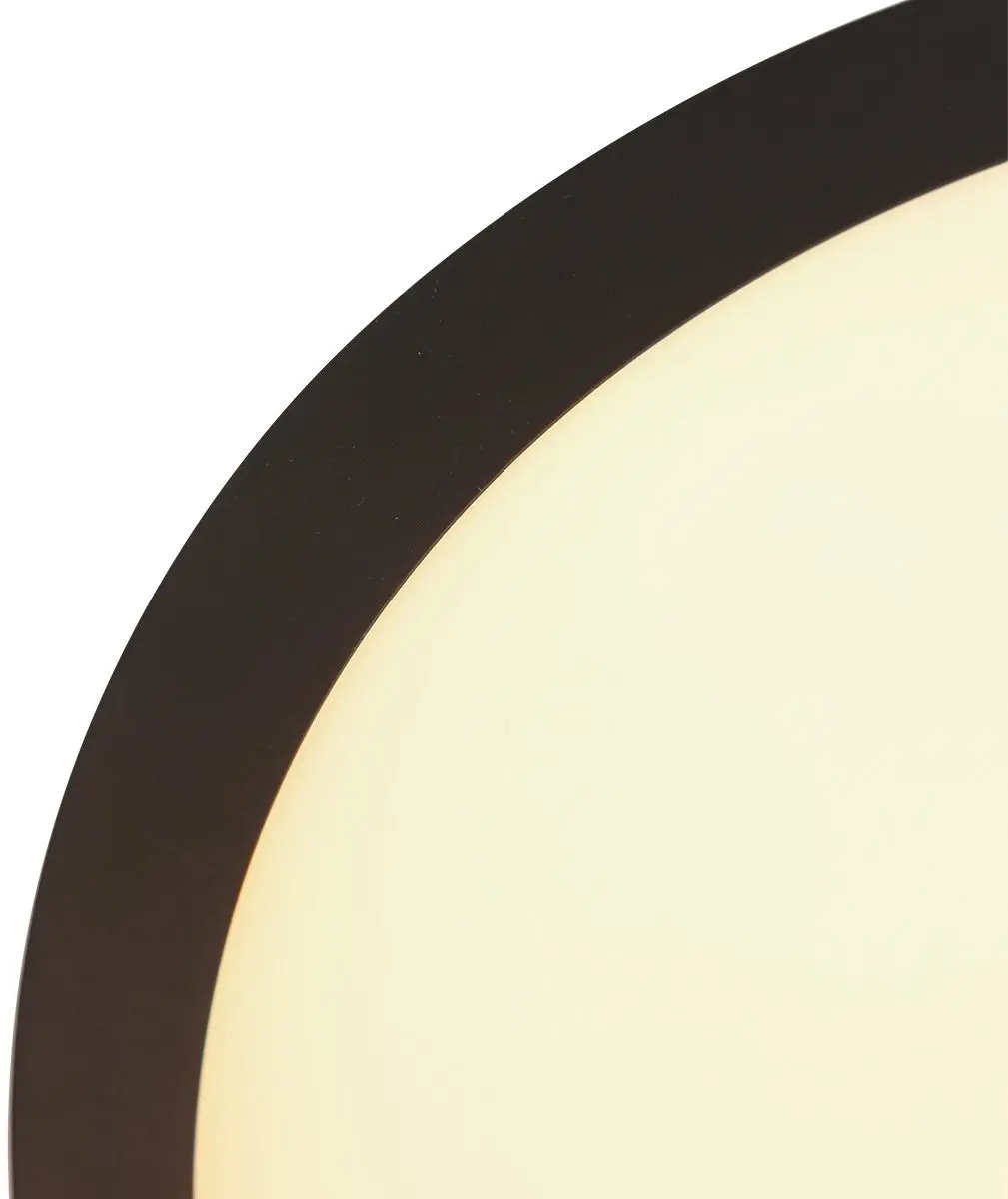 Steinhauer Plafondlamp Flady 4367ZW - 2000 Lumen - Ø30cm - Zwart - afbeelding 6 van 6