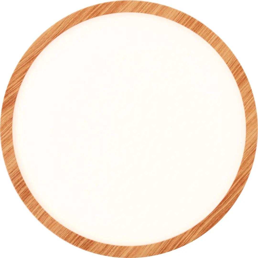 Brilliant Tuco Plafondlamp LED 21W - Hout - 3 Dimmingsstanden