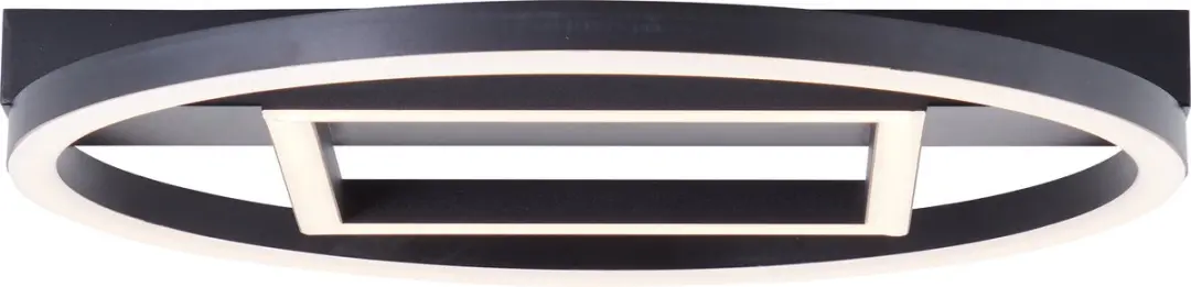Brilliant Maureen LED Plafondlamp 24W - 3000K - Zwart