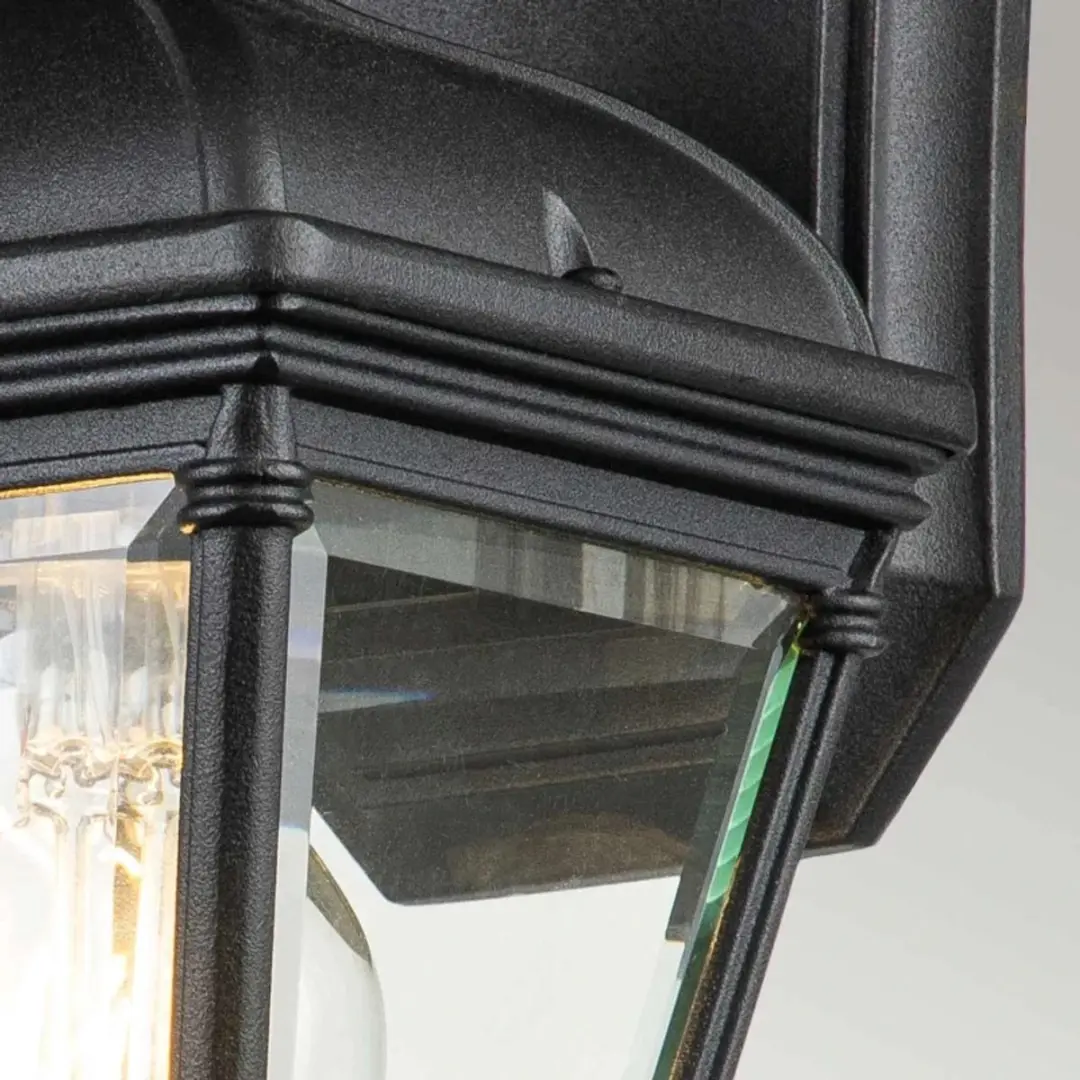 Elstead Lighting Bayview LED Wandlamp E27 60W IP44 - Zwart