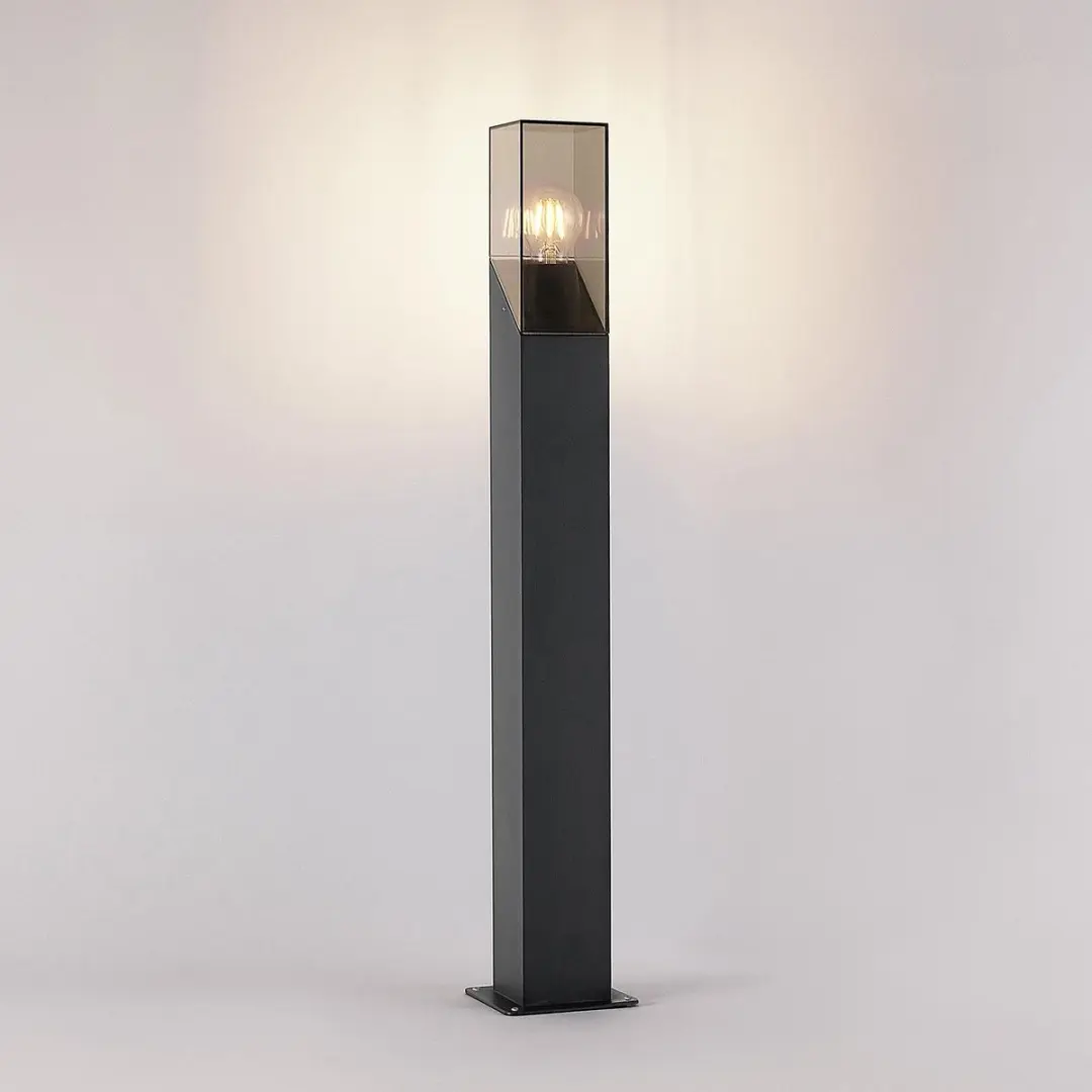 Lucande Tuinpadverlichting E27 Antraciet - 23W - afbeelding 6 van 6