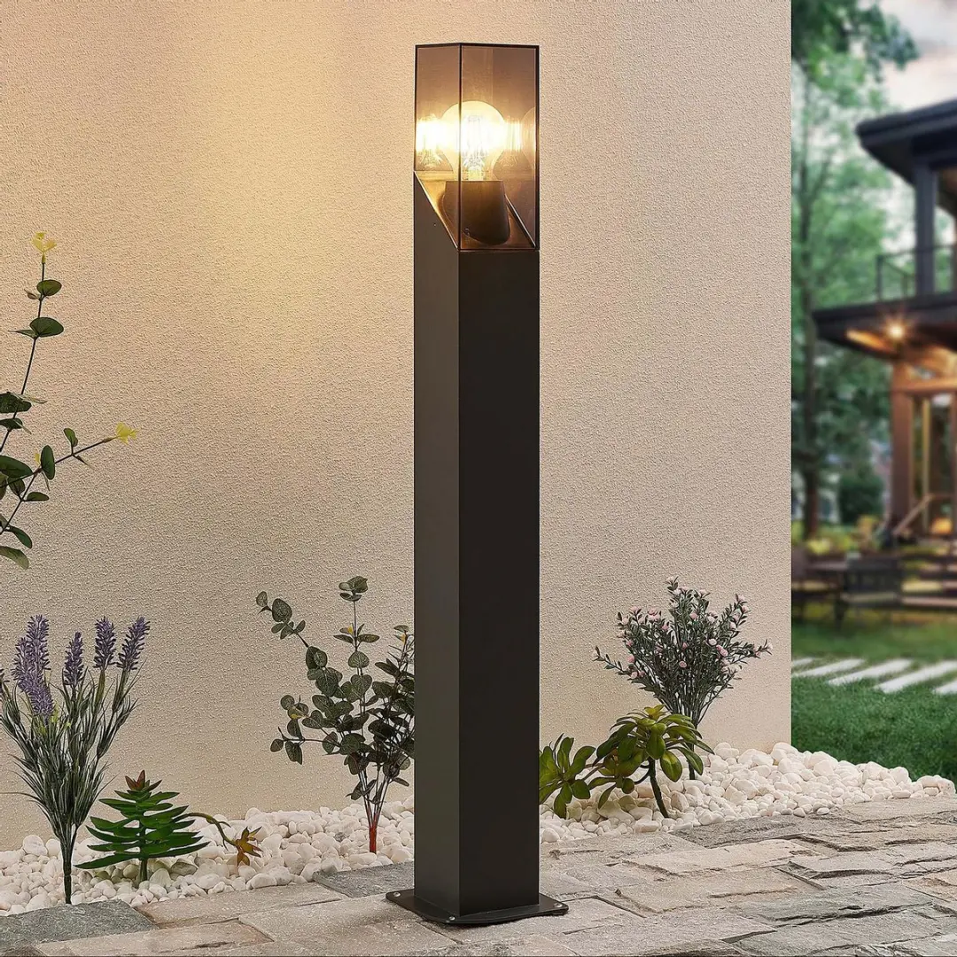 Lucande Tuinpadverlichting E27 Antraciet