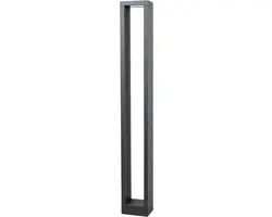 Lucande LED Buitenlamp 10W - 90cm - Grafietgrijs