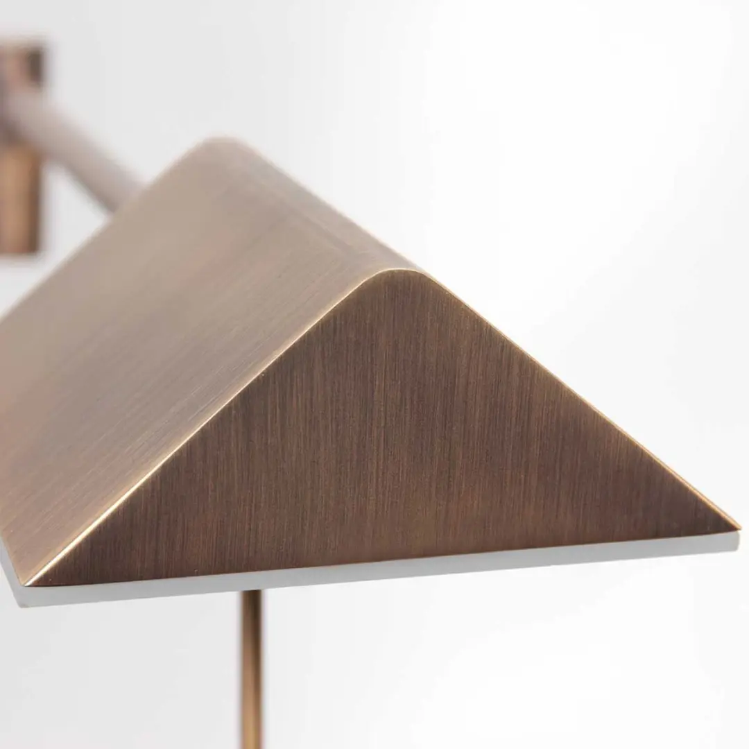 Steinhauer Retina Wandlamp Brons - 20cm