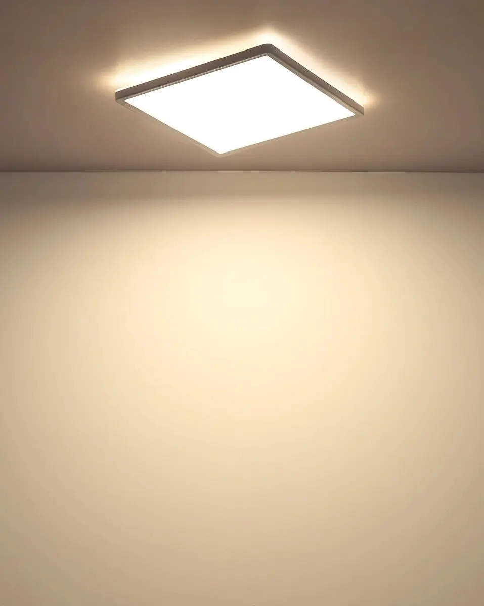 Globo Sapana LED Plafondlamp 18W - 29,4cm Wit