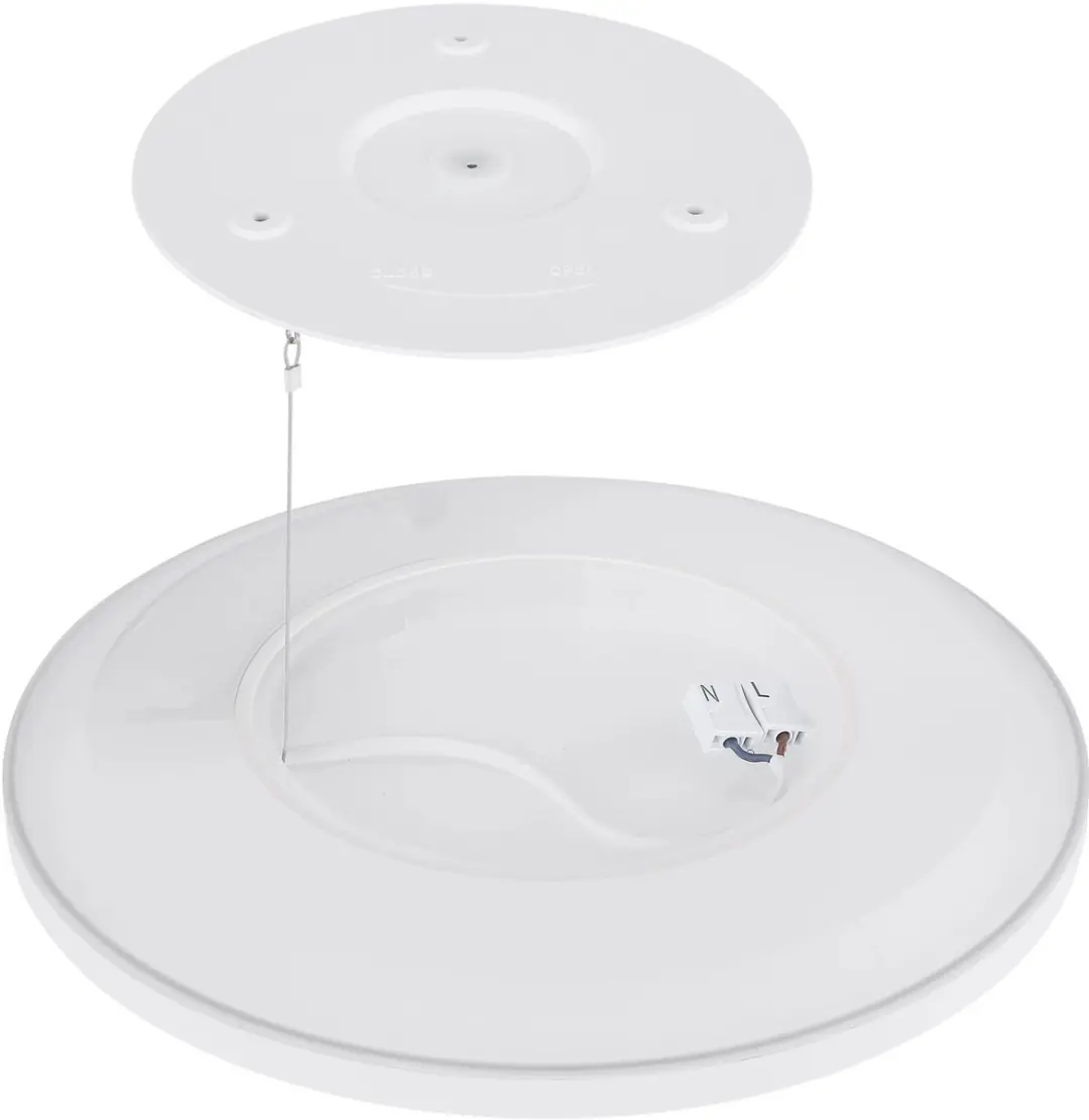 Globo Sapana LED Plafondlamp 18W - 29,4cm Wit - afbeelding 6 van 6
