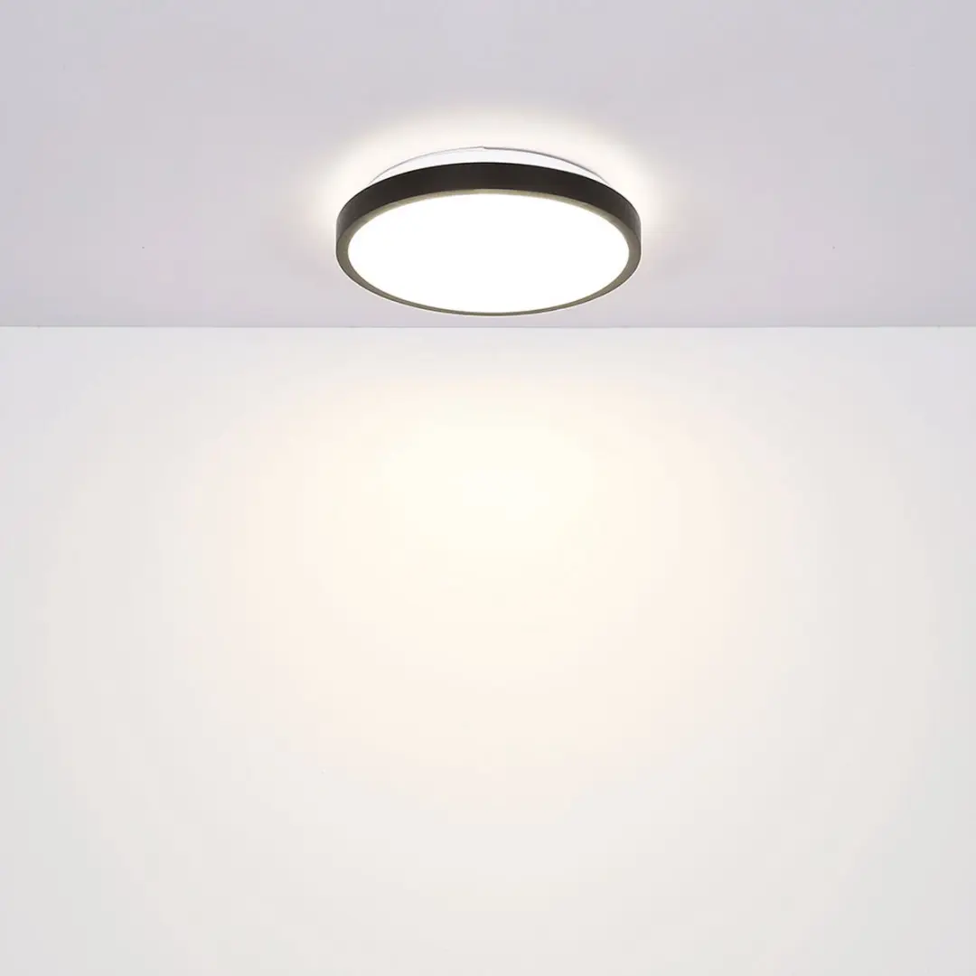 Globo LED Plafondlamp 18W 980lm - Zwart