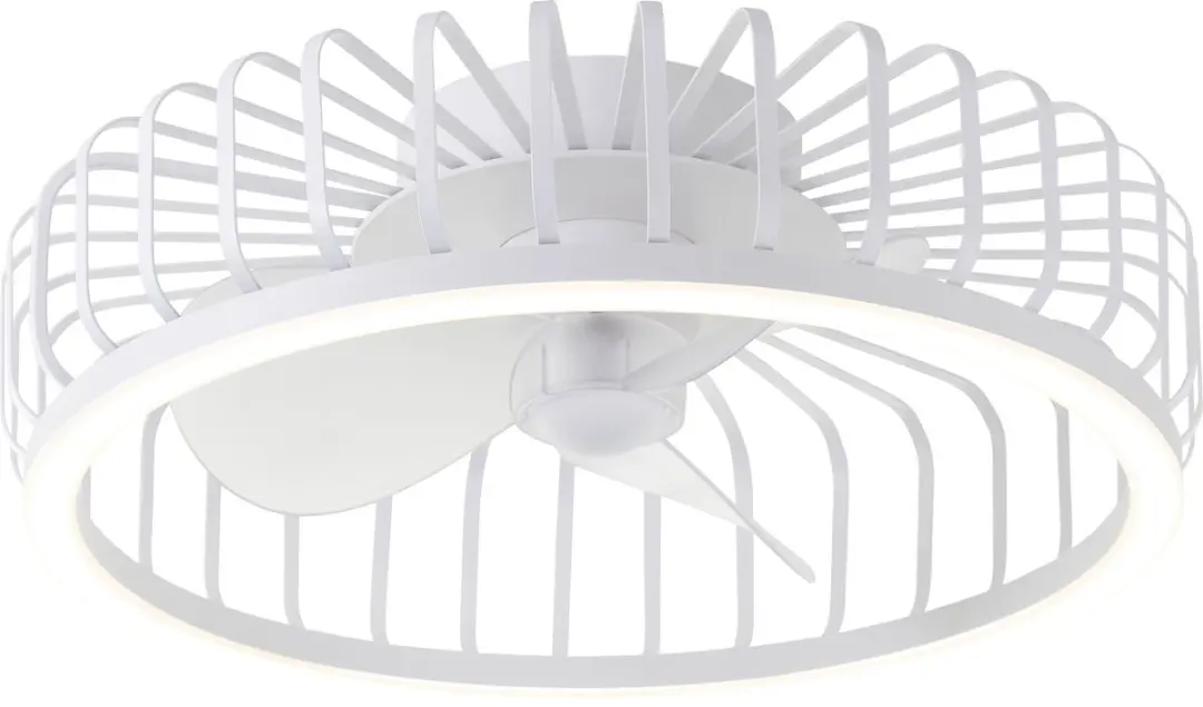 Brilliant Capo Plafondventilator 48cm - LED 36W Wit - 2700K-6500K - afbeelding 6 van 6