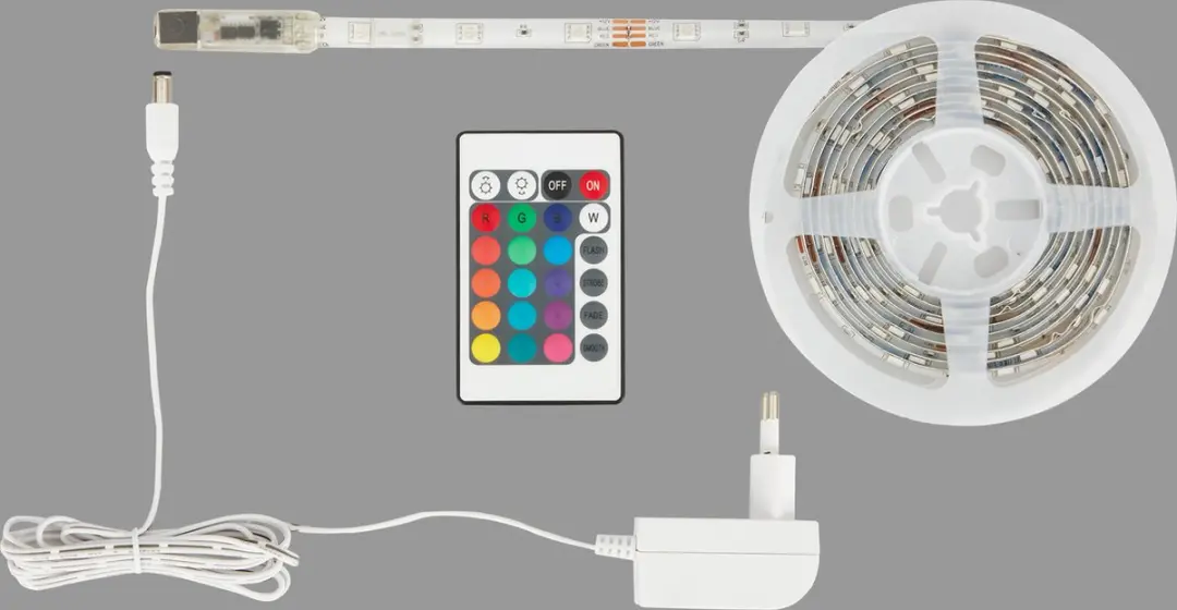 Briloner LED Strip 3m RGB 12W - Zelfklevend