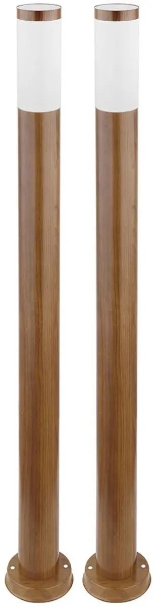 Globo Staande Buitenlamp Houtlook IP44