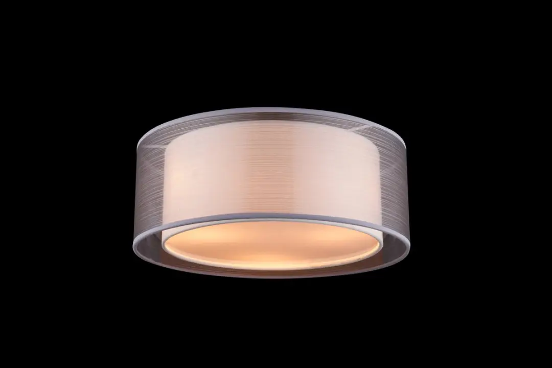 Globo Theo Plafondlamp Nikkel Ø40cm - 3x E14