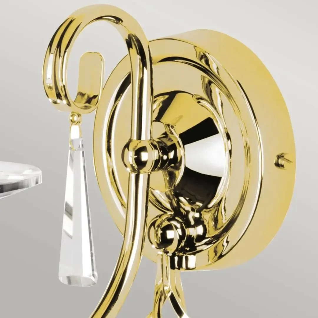Elstead LED Wandlamp Aegean - Polished Brass - 60W