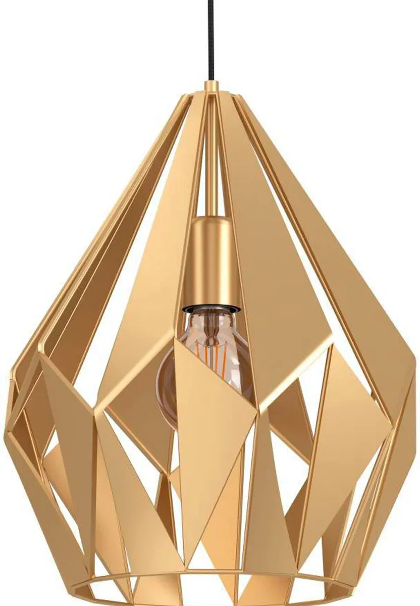 Eglo Carlton Hanglamp - Ø31cm - Goud