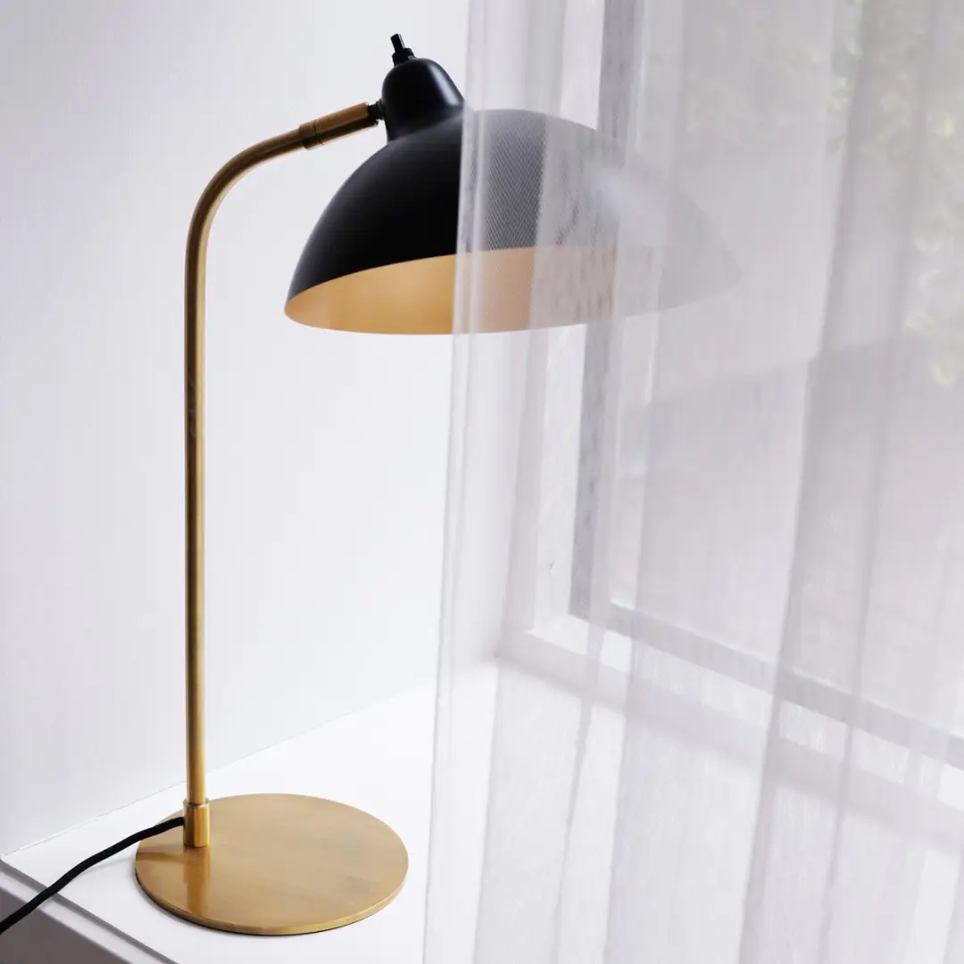 Dyberg Larsen Futura Tafellamp 37cm - E14 - Goud