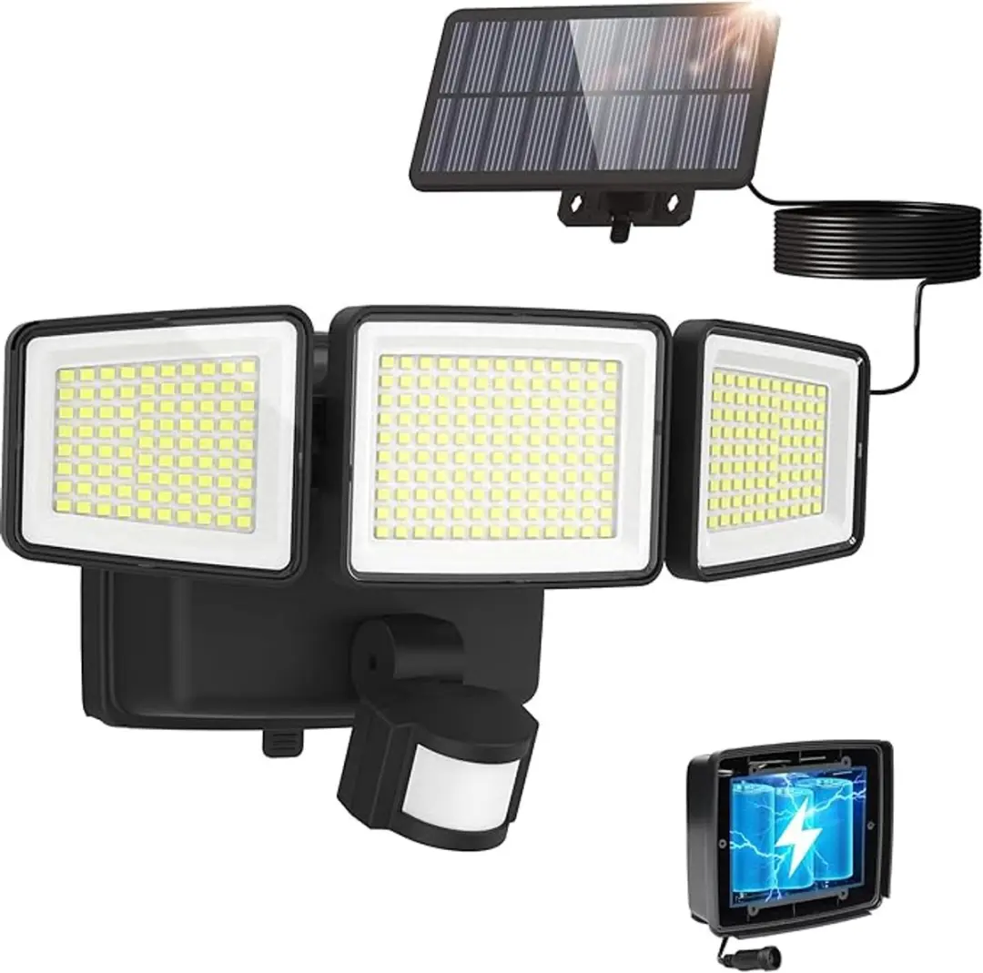 LUTEC Solis LED Zonne Wandlamp 700lm 7000K