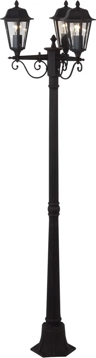 Lindby Lantaarnpaal 3-licht Aluminium