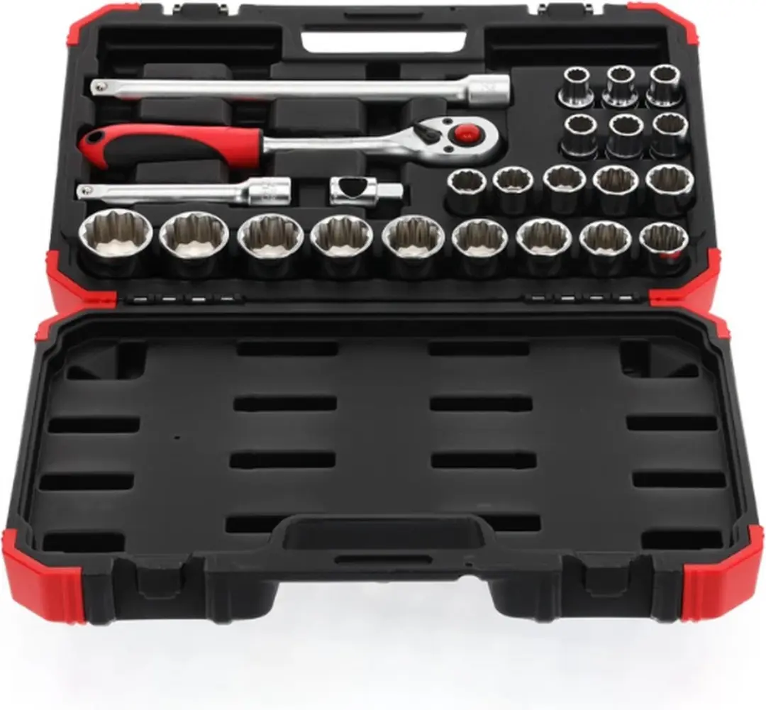 Gedore RED R69013024 Dopsleutelinzetset 24-delig