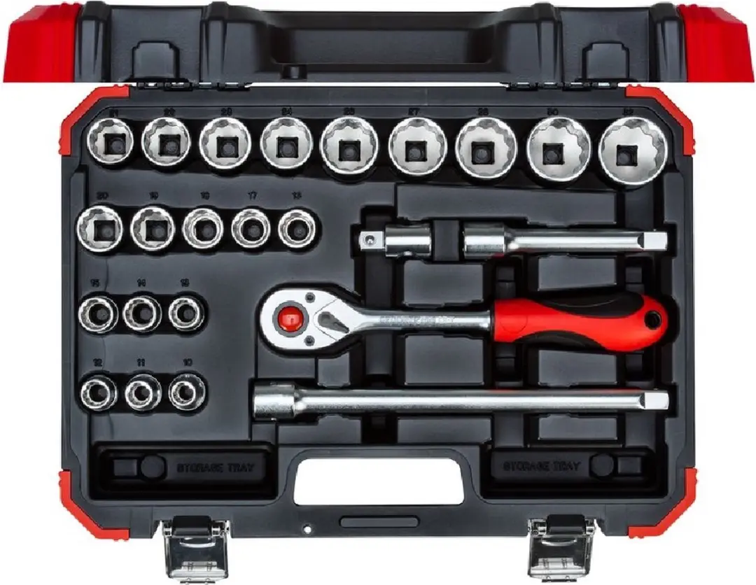 Gedore RED R69013024 Dopsleutelinzetset 24-delig